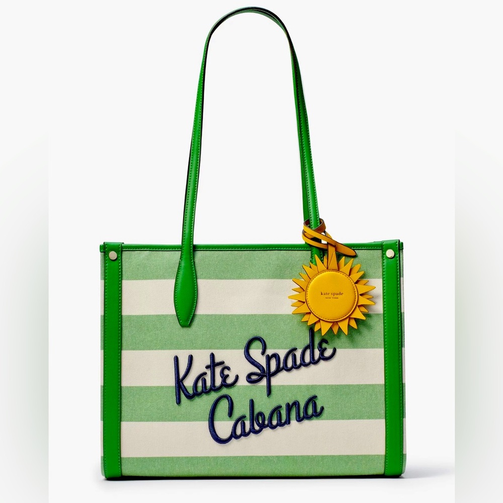 💚💛Kate Spade NWT💛💚 large Cabana Tote. Absolutely perfect!!!